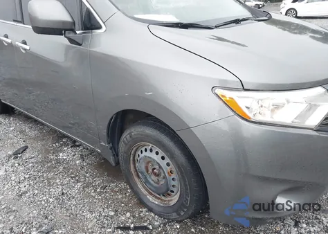 2015 Nissan Quest S/Sv/Sl/Platinum from USA, damaged, VIN JN8AE2KP0F9126881